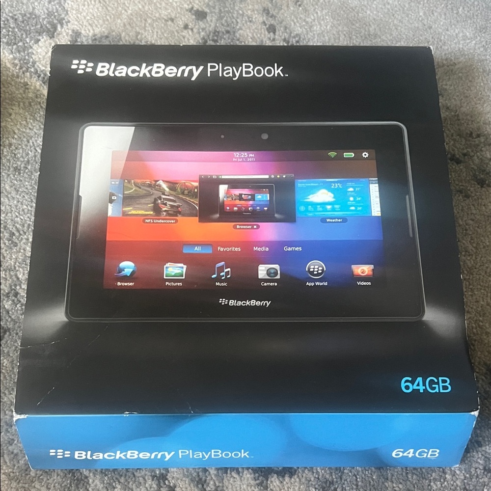 BlackBerry PlayBook 64GB Tablet - Black